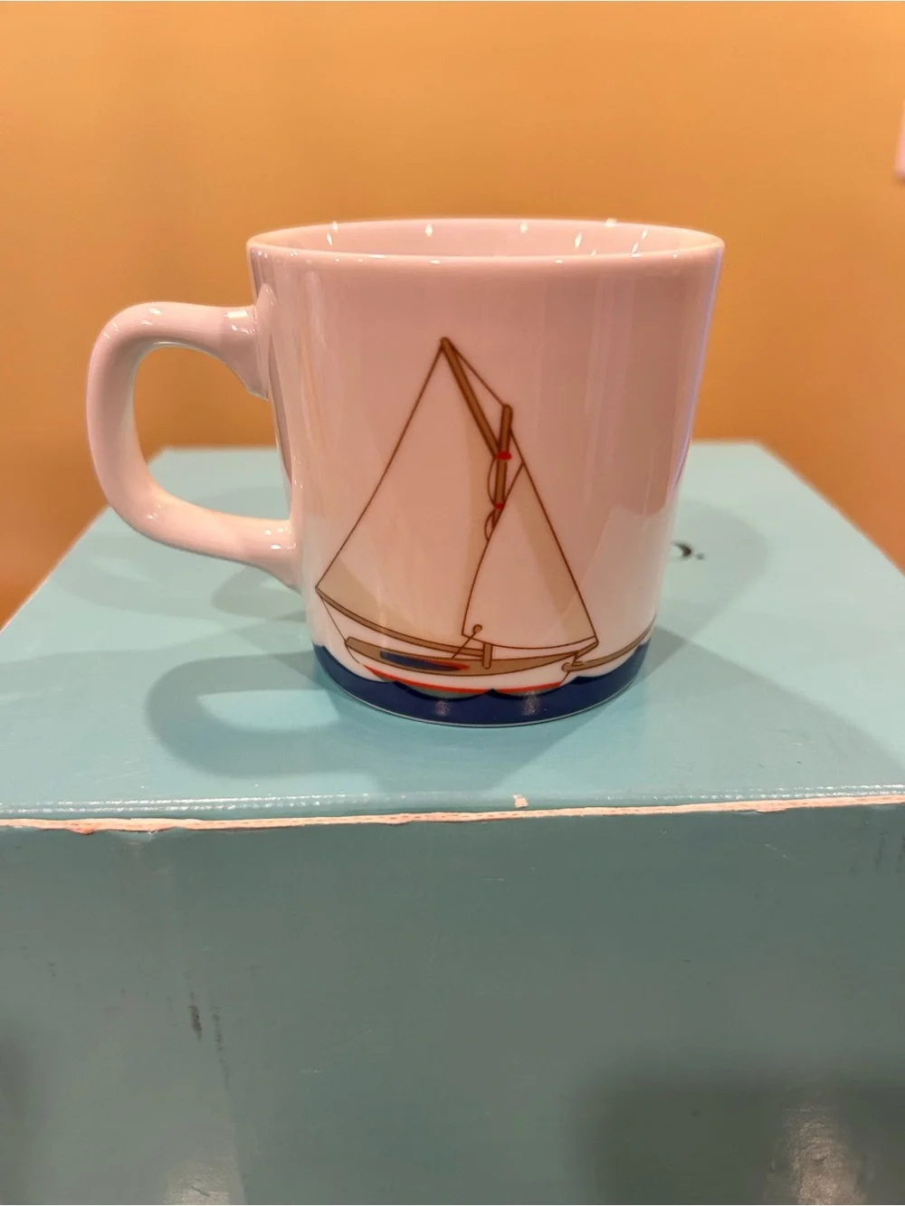 Tiffany & Co Seashore Nautical Childs 3pc Porcelain Dinnerware Set 1990’s
